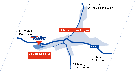 Anfahrt zu Elektro-Piske